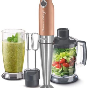 SENCOR Tyčový mixér 1 200 W, 1,25 l – zlatá