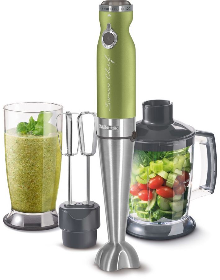 SENCOR Tyčový mixér 1&nbsp;200 W, 1,25 l – zelená