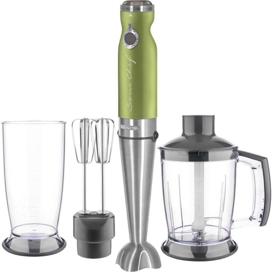 SENCOR Tyčový mixér 1 200 W, 1,25 l – zelená