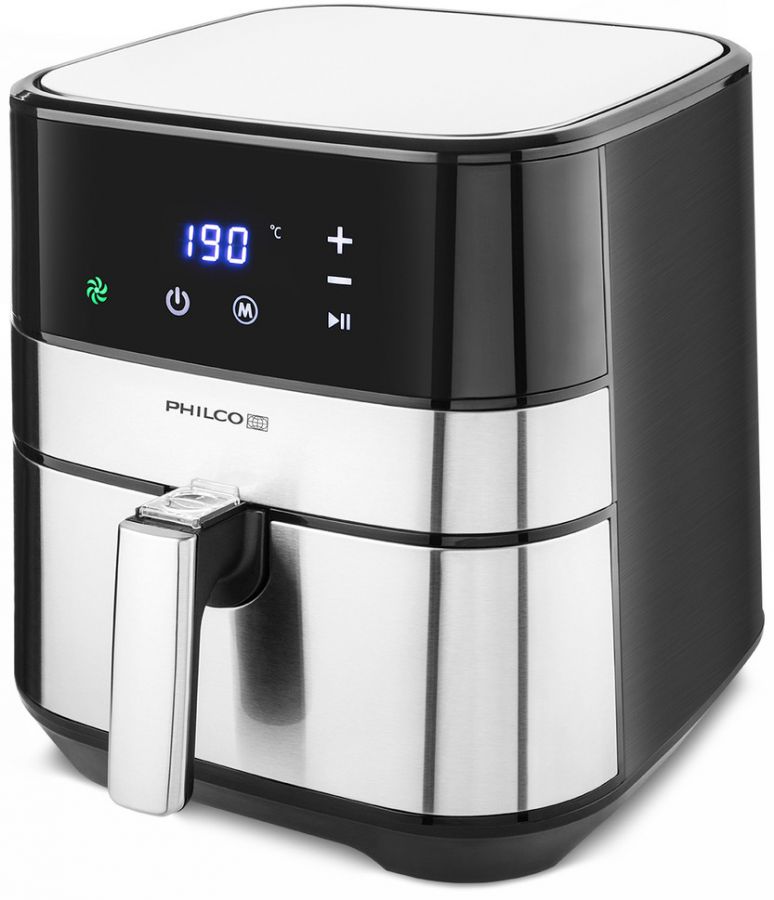 PHILCO Horkovzdušná fritéza 5 l, 1&nbsp;700 W – nerez