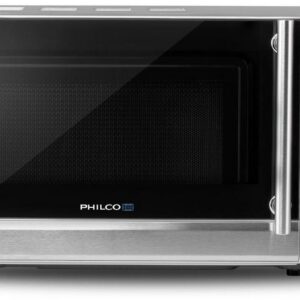 PHILCO Mikrovlnná trouba 17 l, 700 W – nerez/černá