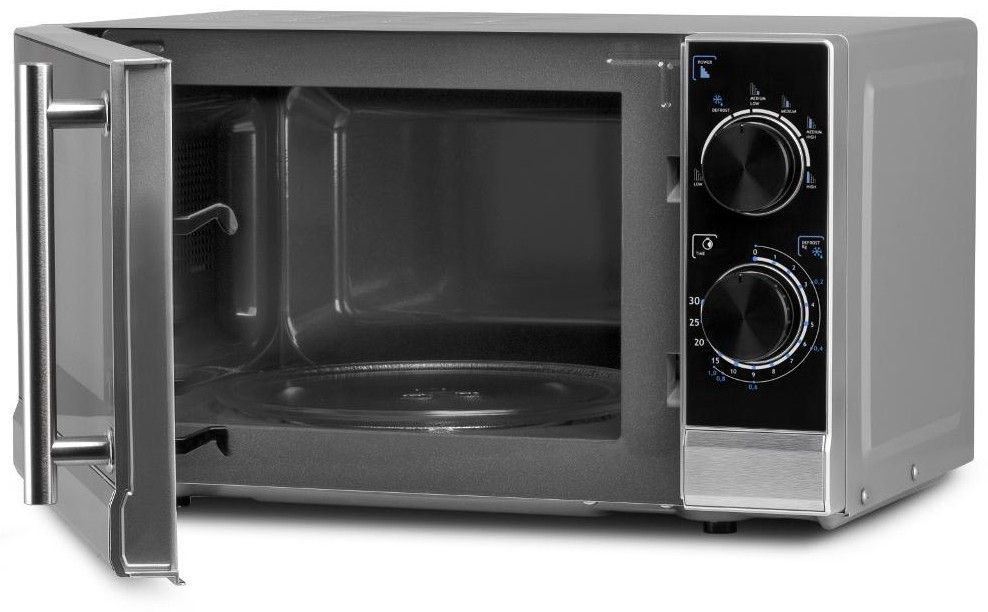 PHILCO Mikrovlnná trouba 17 l, 700 W – nerez/černá