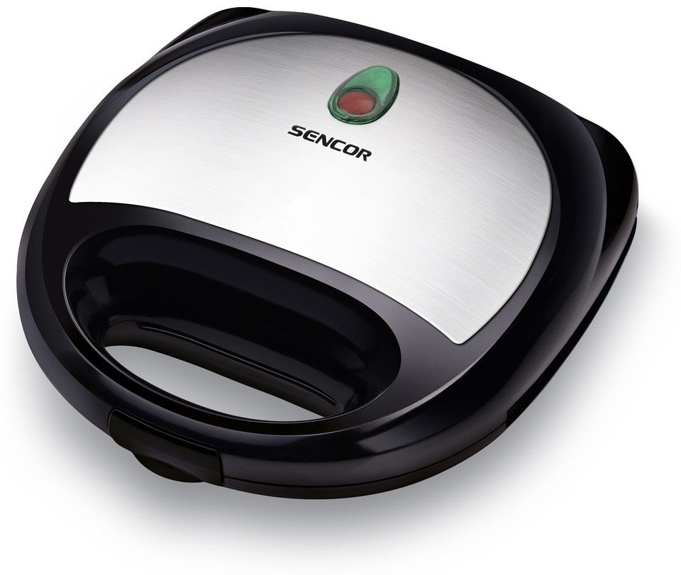 SENCOR Sendvičovač 700 W – stříbrná/černá