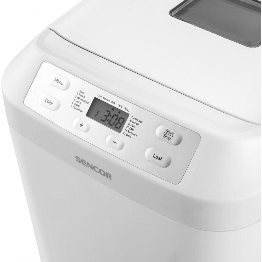 SENCOR Domácí pekárna 550 W – bílá