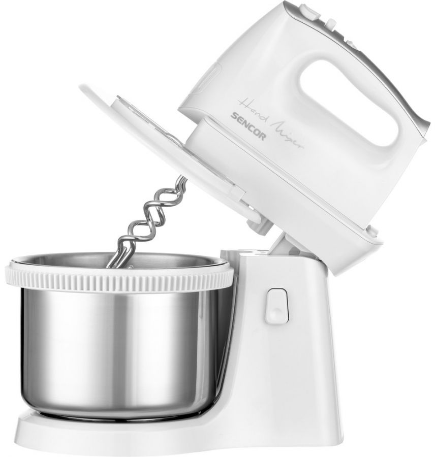 SENCOR Ruční šlehač 500 W, 2,5 l – stříbrná