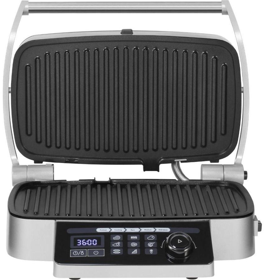 PHILCO Kontaktní gril 2 100 W – černá/nerez