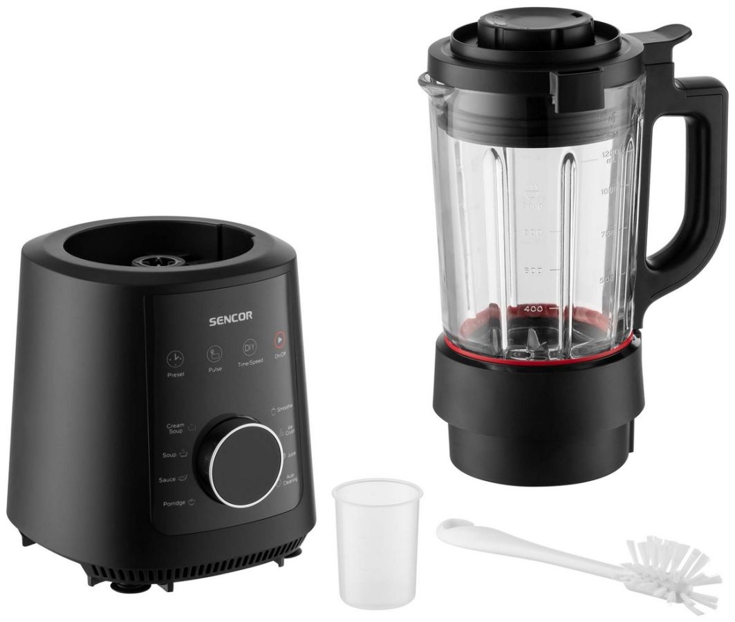 SENCOR Stolní mixér 1 200 W, 1,2 l – černá