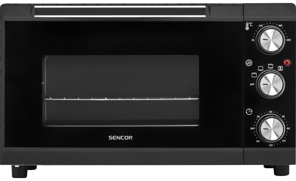 SENCOR Mini trouba 20 l, 1&nbsp;650 W – černá