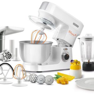 SENCOR Kuchyňský robot 1 000 W, 4,5 l – bílá