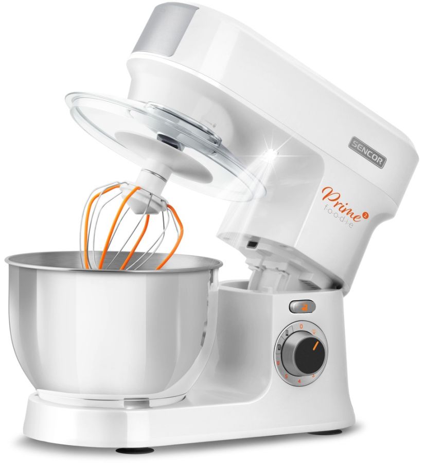 SENCOR Kuchyňský robot 1 000 W, 4,5 l – bílá