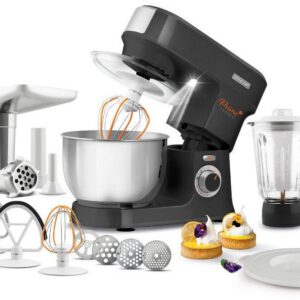 SENCOR Kuchyňský robot 1 000 W, 4,5 l – černá