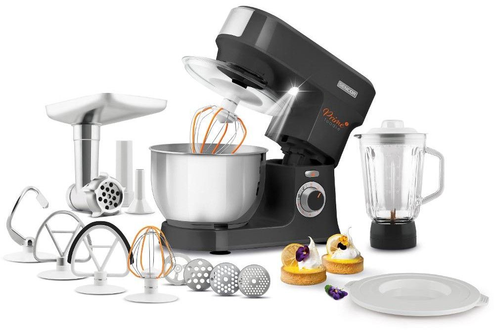 SENCOR Kuchyňský robot 1&nbsp;000 W, 4,5 l – černá