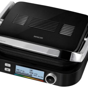 SENCOR Kontaktní gril 2 100 W – černá