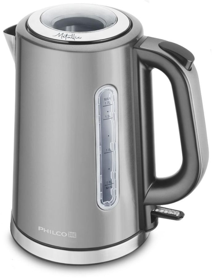 PHILCO Rychlovarná konvice 1,7 l, 2&nbsp;200 W – stříbrná