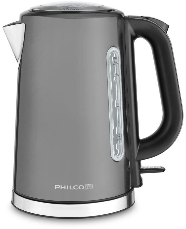 PHILCO Rychlovarná konvice 1,7 l, 2 200 W – stříbrná