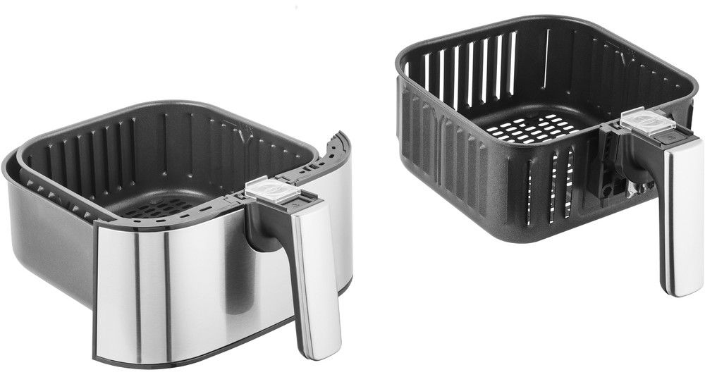 PHILCO Horkovzdušná fritéza 3,5 l, 1 500 W – černá/nerez