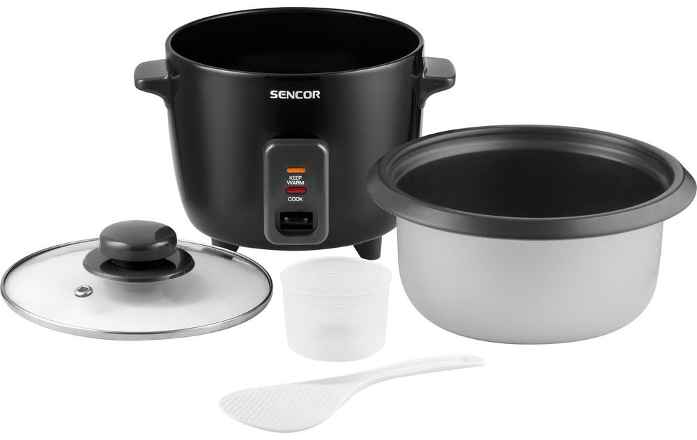 SENCOR Rýžovar 600 ml, 300 W – černá