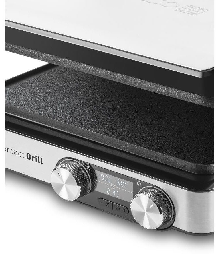 PHILCO Kontaktní gril 2 000 W – nerez
