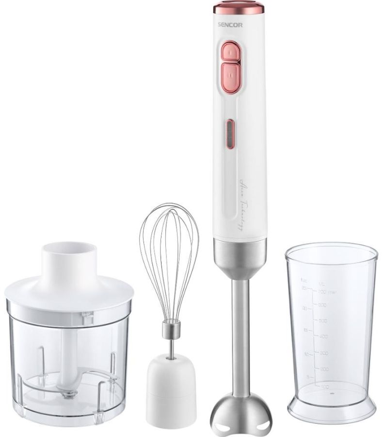 SENCOR Tyčový mixér 200 W, 700 ml – bílá