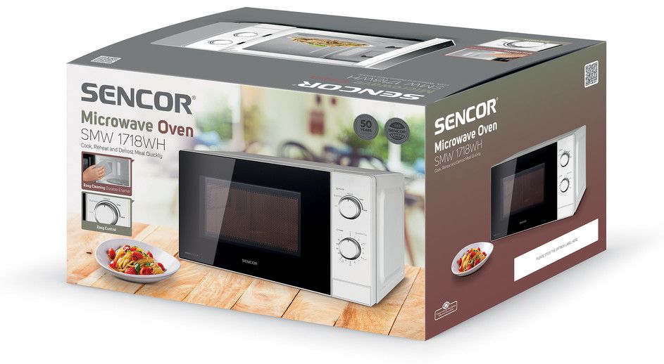 SENCOR Mikrovlnná trouba 20 l, 700 W – bílá