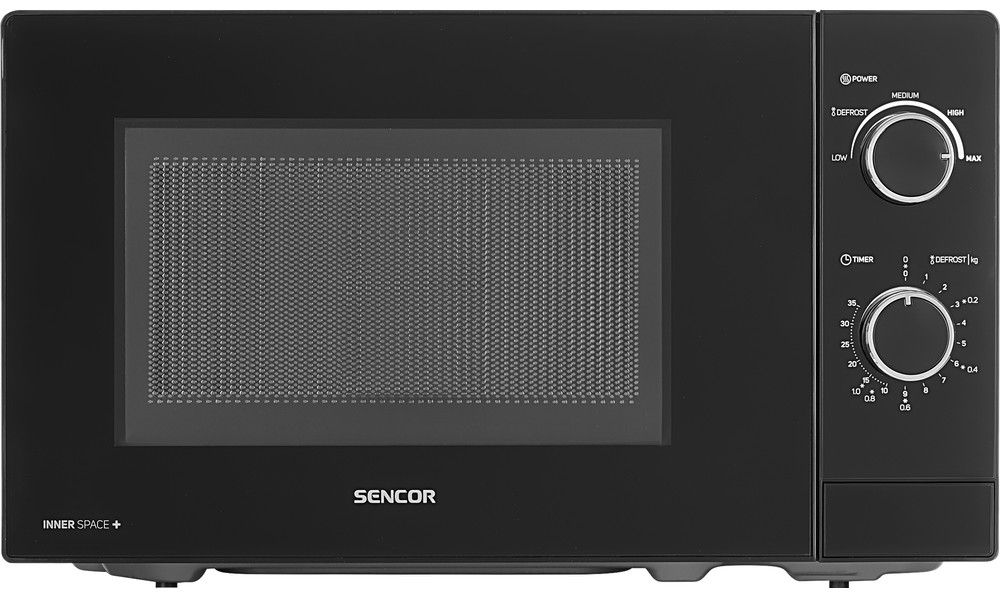 SENCOR Mikrovlnná trouba 20 l, 700 W – černá