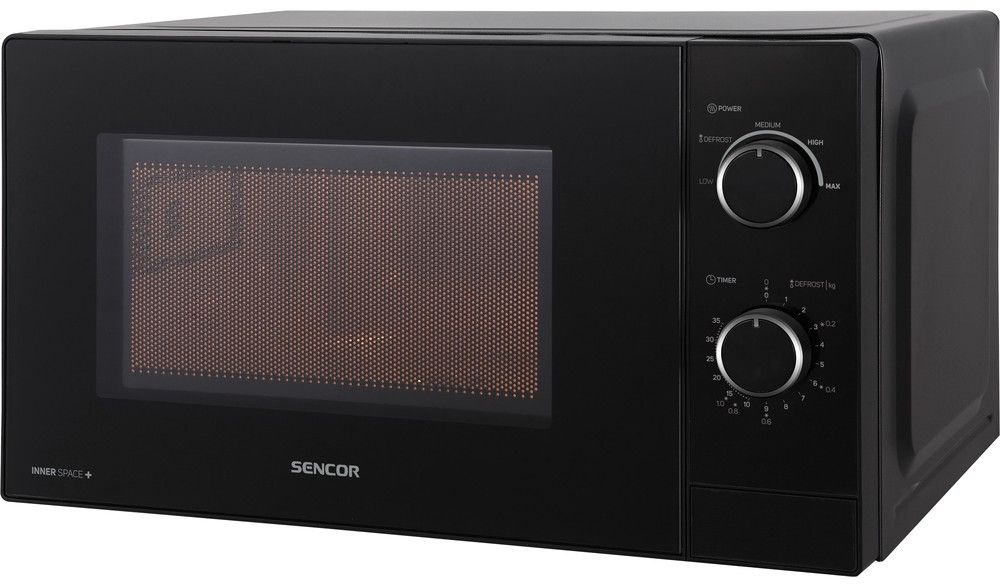 SENCOR Mikrovlnná trouba 20 l, 700 W – černá
