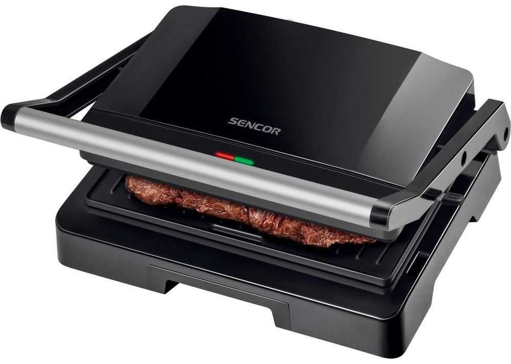 SENCOR Kontaktní gril 1 000 W – černá
