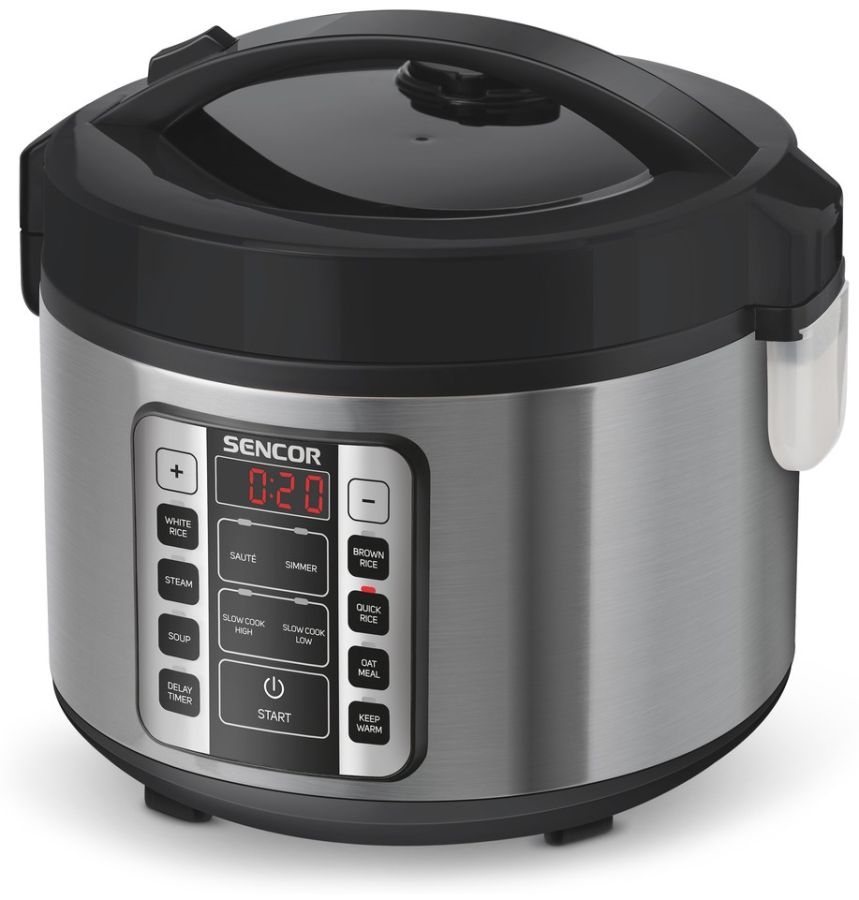 SENCOR Rýžovar 1,5 l, 700 W – nerez