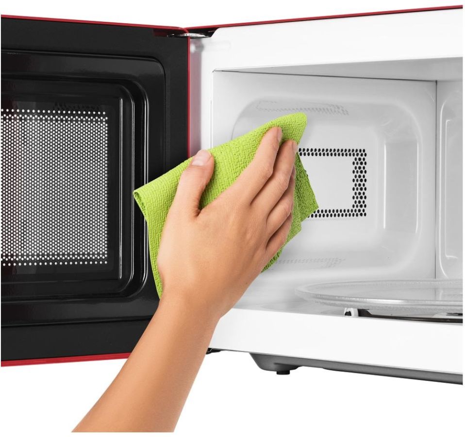 SENCOR Mikrovlnná trouba 20 l, 700 W – červená