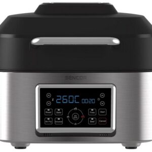 SENCOR Multifunkční hrnec 6 l, 1 660 W – černá/nerez