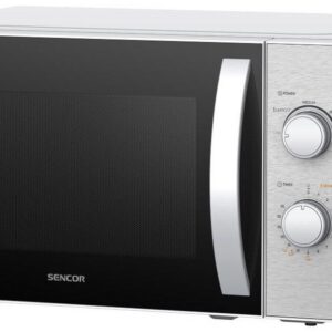 SENCOR Mikrovlnná trouba 20 l, 700 W – šedá/nerez