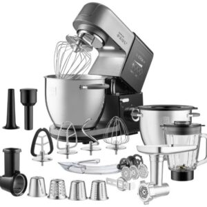 SENCOR Kuchyňský robot 1&nbsp;800 W, 13,4 l – černá/nerez