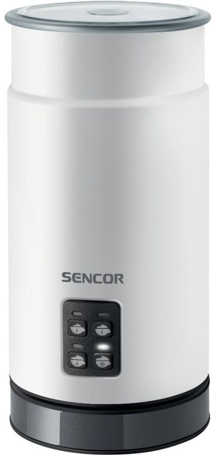 SENCOR Napěňovač mléka 300 ml – bílá