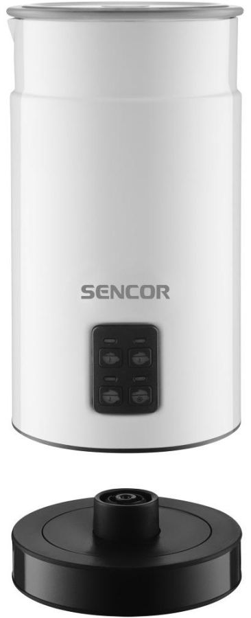SENCOR Napěňovač mléka 300 ml – bílá