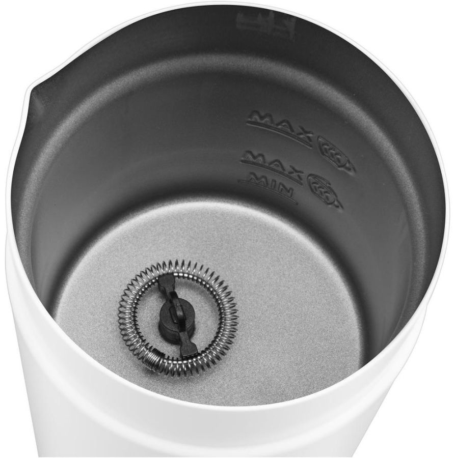 SENCOR Napěňovač mléka 300 ml – bílá