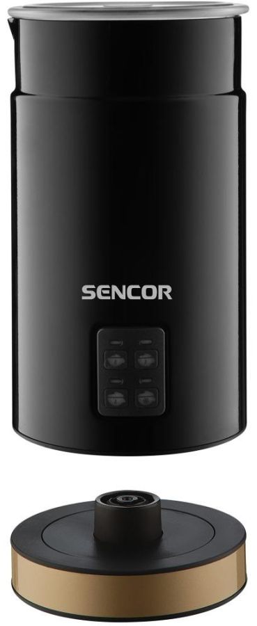 SENCOR Napěňovač mléka 300 ml – černá