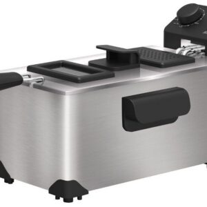 SMARTON Klasická fritéza 3 l, 2&nbsp;200 W – nerez