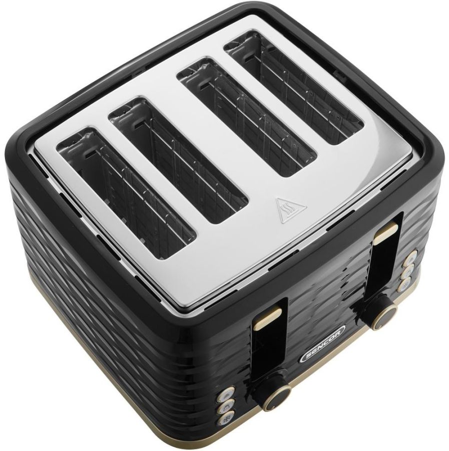SENCOR Topinkovač 4 otvory, 1 600 W – černá