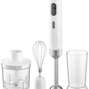 SENCOR Tyčový mixér 200 W, 700 ml – bílá/černá