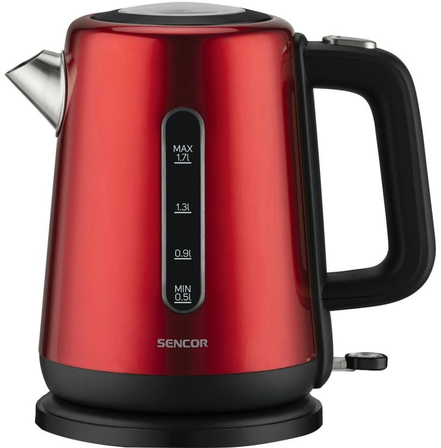 SENCOR Rychlovarná konvice 1,7 l, 2&nbsp;200 W – červená
