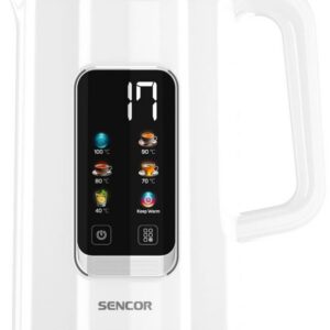SENCOR Rychlovarná konvice 1,7 l, 2&nbsp;200 W – bílá