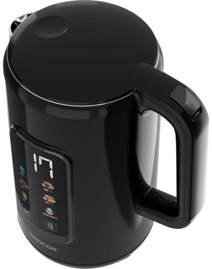 SENCOR Rychlovarná konvice 1,7 l, 2 200 W – černá