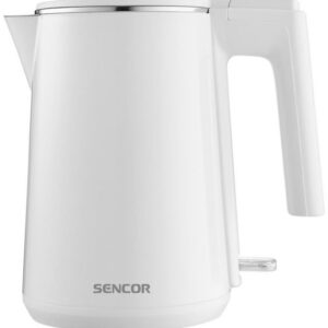 SENCOR Rychlovarná konvice 1 l, 1 500 W – bílá