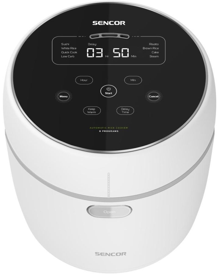 SENCOR Rýžovar 600 ml, 350 W – bílá
