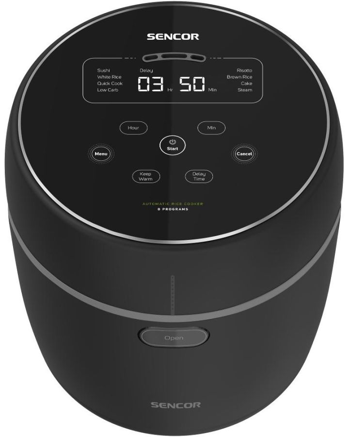SENCOR Rýžovar 600 ml, 350 W – černá