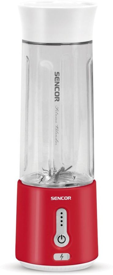 SENCOR Smoothie mixér 150 W, 500 ml – červená/bílá