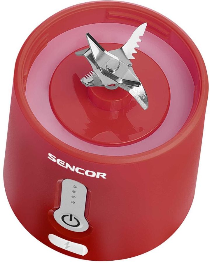 SENCOR Smoothie mixér 150 W, 500 ml – červená/bílá