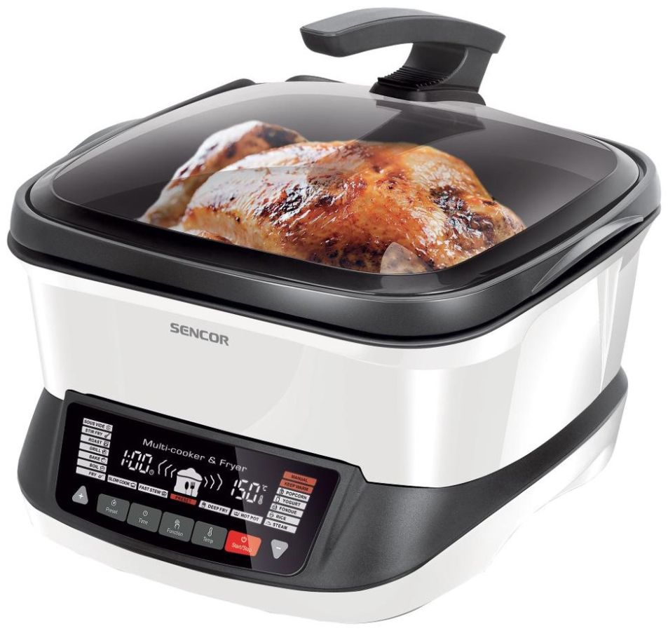 SENCOR Multifunkční hrnec 4,8 l, 1&nbsp;800 W – bílá
