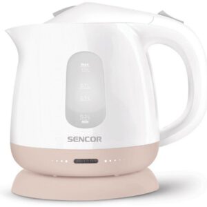 SENCOR Rychlovarná konvice 1 l, 1 100 W – růžová