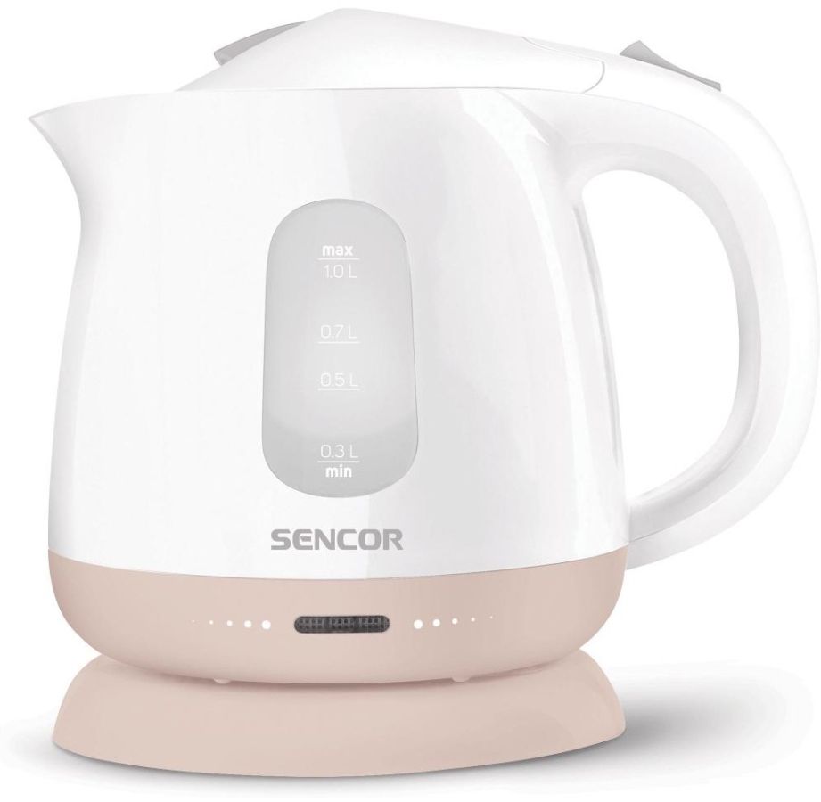 SENCOR Rychlovarná konvice 1 l, 1&nbsp;100 W – růžová